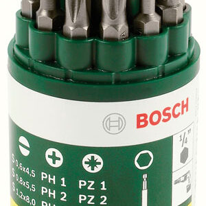 Bosch ASSORTIMENTO BIT DI AVVITAMENTO (PH + PZ+ TAGLIO) 10 pezzi