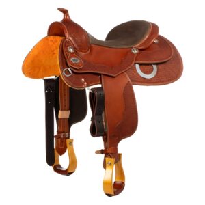 SELLE WESTWOOD CLASSIC REINING BIG BUTTERFLY COGNAC